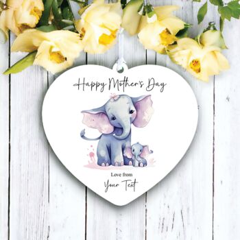 Personalised Mother's Day Elephants Decoration, 2 of 2
