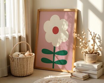 Daisy Art Print, 3 of 6