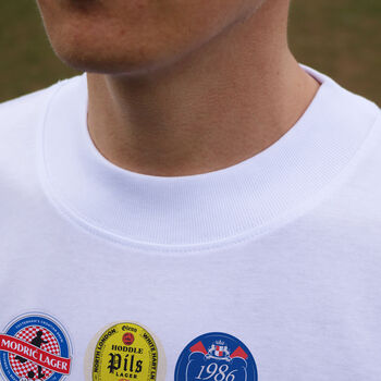 Tottenham Beer Mats Oversized T Shirt, 10 of 10