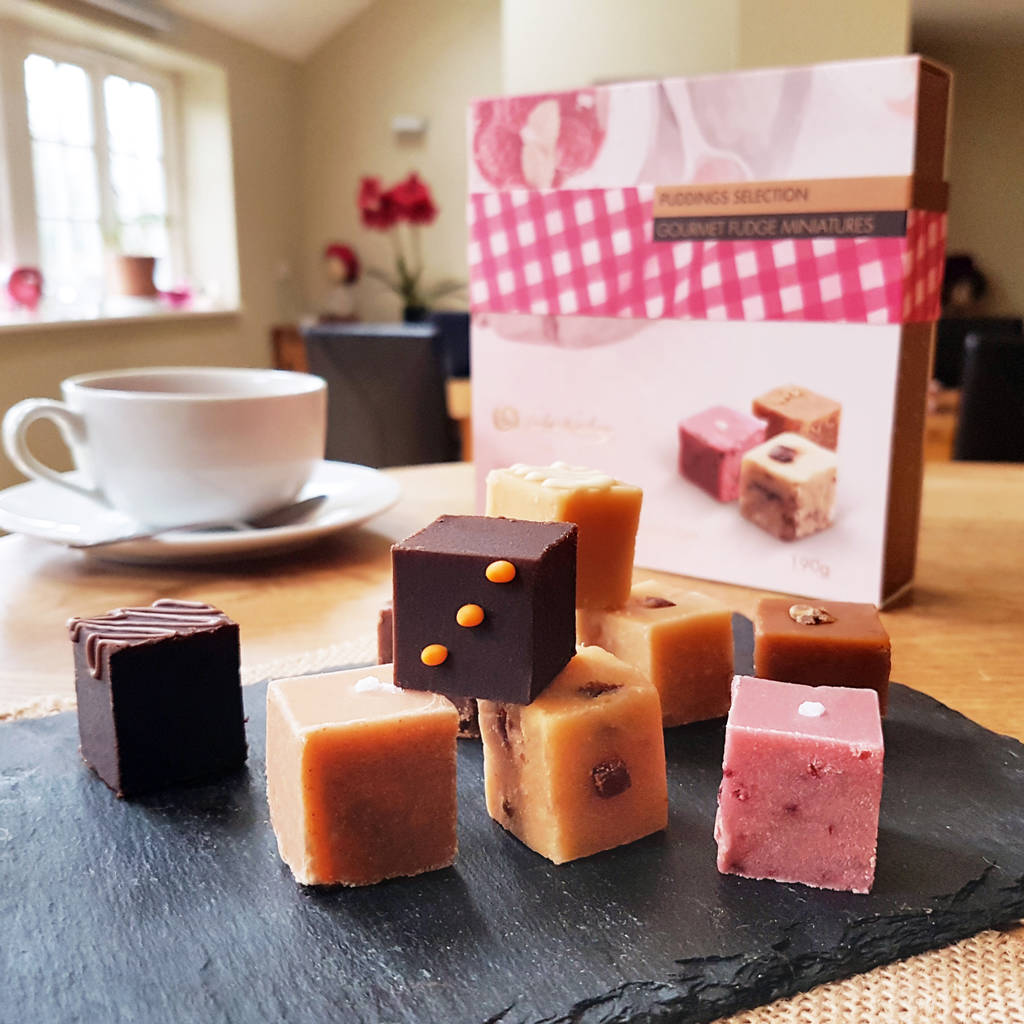 gourmet fudge puddings selection by fudge kitchen