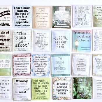 Sherlock Holmes Tea And Book Gift Set | Literary Classics, 10 of 12