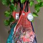 French Cotton Net Shopping Bag – Brique, thumbnail 6 of 6