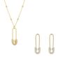 Sterling Silver Pave Safety Beaded Set, thumbnail 3 of 5