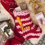 Personalised Chunky Jumbo Candyfloss And Scarlet Limited Edition Stocking, thumbnail 5 of 6