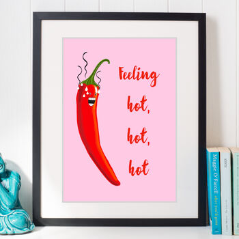 Feeling Hot, Hot, Hot Chilli Print, 2 of 3