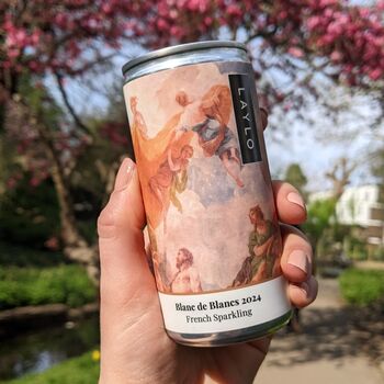 Sparkling Blanc De Blancs Canned Wine Case Of 24, 6 of 6