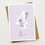 Floral Fourth Birthday Card, thumbnail 3 of 7