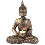 Sitting Thai Buddha Tealight Holder, thumbnail 1 of 4