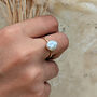 Gold Baroque Pearl Ring, thumbnail 1 of 2