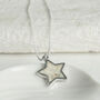 Memorial Ashes Star Necklace, thumbnail 1 of 6