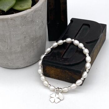 Little Lottie’s Silver And Pearl Bracelets, 5 of 12