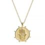 Hamsa Pendant Of Deepest Protection In Gold Vermeil, thumbnail 2 of 7