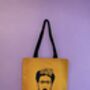 Handprinted Waxed Canvas Tote Bag Be You, thumbnail 1 of 2