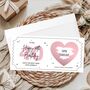Personalised 40th Birthday Scratch Card, Surprise Gift Reveal, thumbnail 5 of 9