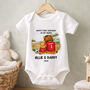 Personalised Football First Birthday Outfit, thumbnail 1 of 9