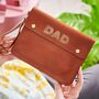 Dad Leather Family Travel Wallet, thumbnail 1 of 6