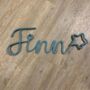 Personalised Knitted Wire Name, thumbnail 11 of 12