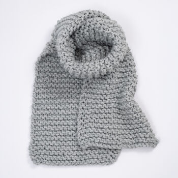 Gaia Scarf Knitting Kit, 7 of 10