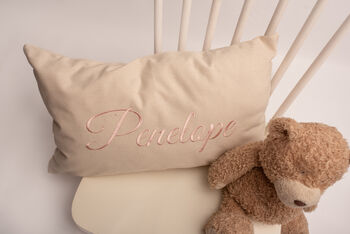 Personalised Cotton Canvas Cushion, 6 of 10