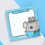 Koala Sticky Notes | Cute Stationery, thumbnail 4 of 5