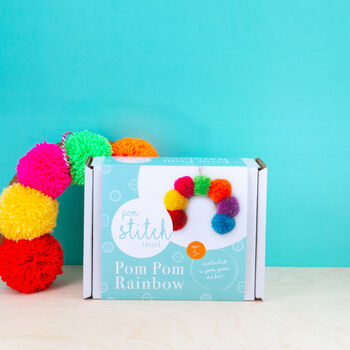 Pom Pom Rainbow Kit, 2 of 4