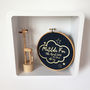 Personalised Baby Name Embroidery Hoop, thumbnail 1 of 5