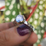 Disco Queen Gemstone Stacking Ring, thumbnail 2 of 5