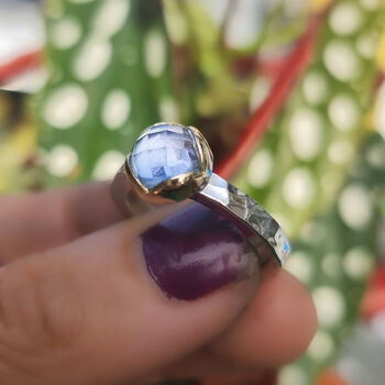 Disco Queen Gemstone Stacking Ring, 2 of 5
