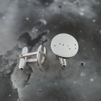 Sterling Silver Constellation Cufflinks, 4 of 12