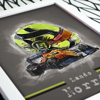 Lando Norris Formula One Poster, 3 of 4