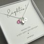 Sterling Silver 18th Birthday Necklace, thumbnail 1 of 6