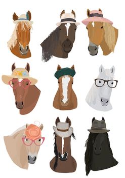 Horses In Glasses, 2 of 2