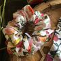 Silk Eye Mask And Scrunchie Gift Set Floral, thumbnail 3 of 6