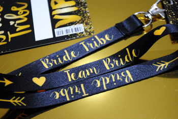 Bride Tribe Vip Hen Party Neck Lanyards, 9 of 12