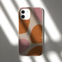 Pink And Orange Bobbles Biodegradable Phone Case, thumbnail 6 of 7