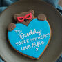 Personalised Super Bear Hug Biscuit, thumbnail 1 of 3
