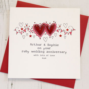 Special Anniversary Personalised Card, 4 of 7