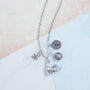Personalised Cat Charm Necklace, thumbnail 2 of 4