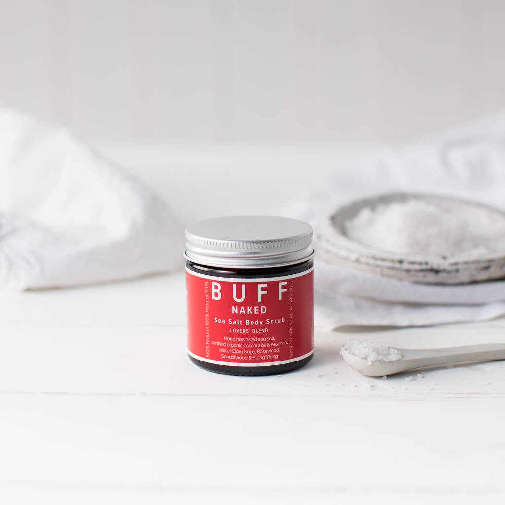 Naked Seasalt Bodyscrub And Skin Conditioning Treatment By Buff Natural