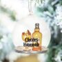 Christmas Spritz Dome Bauble, thumbnail 2 of 4