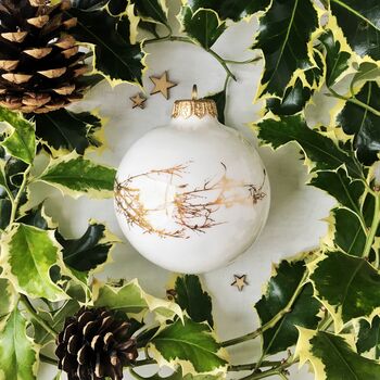 Christmas Bauble With Winter Twig, 2 of 8