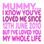 Mummy I’ve Loved You My Whole Life Card, thumbnail 7 of 7