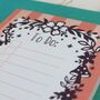 Whimsical To Do List Notepad, thumbnail 6 of 6