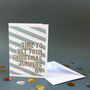 Hand Embellished Christmas Card Pack Of Seven, thumbnail 8 of 8