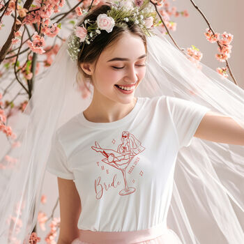 Custom Bride T Shirt Hen Party Weekend Outfit, 2 of 11