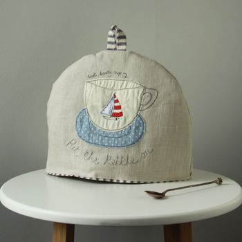 Teacup Saily Boat Tea Cosy Small, 2 of 3