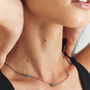 Personalised Silver Clover Necklace – Delicate Charm With Meaningful Elegance, thumbnail 10 of 11