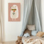 Cute Hedgehog Nursery Art Print, thumbnail 4 of 4