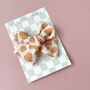 Pumpkin Halloween Hair Bow, thumbnail 3 of 3