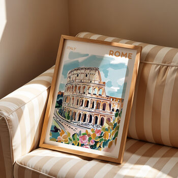 Rome, Italy Travel Poster, 6 of 9